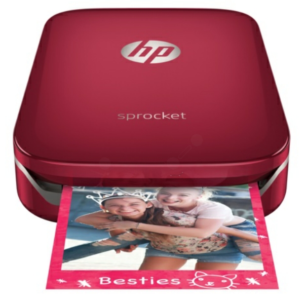 Sprocket Photo Printer red