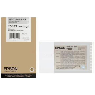 Cartouche d'origine Epson C13T603900 / T6039 - noire