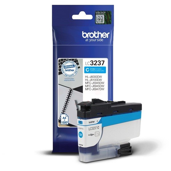 ORIGINAL Brother LC3237C - Cartouche d'encre cyan