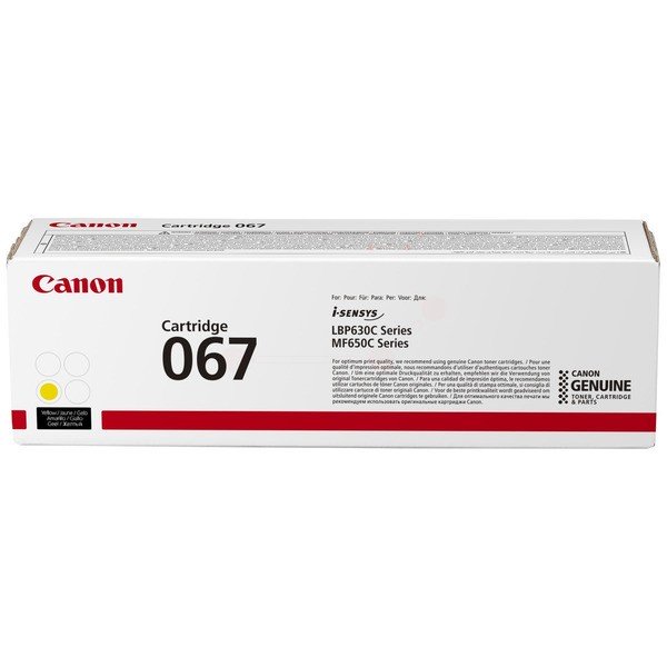 ORIGINAL Canon 5099C002 / 067 - Toner jaune