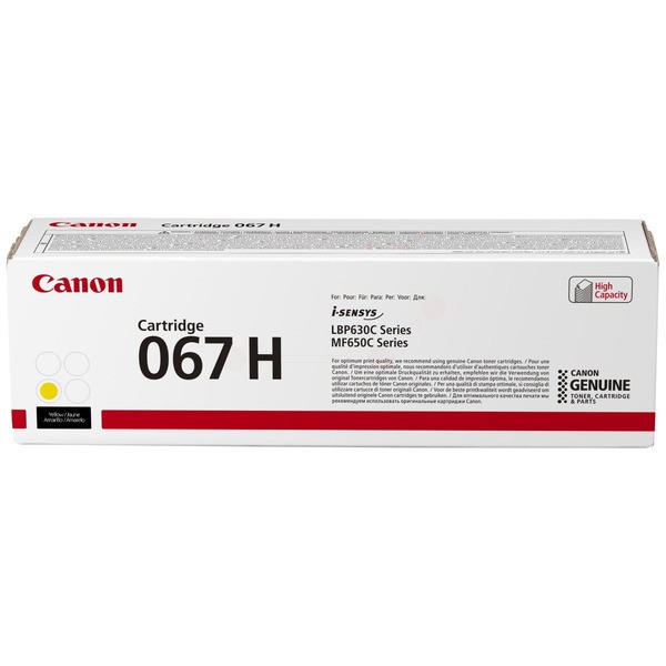 ORIGINAL Canon 5103C002 / 067H - Toner jaune