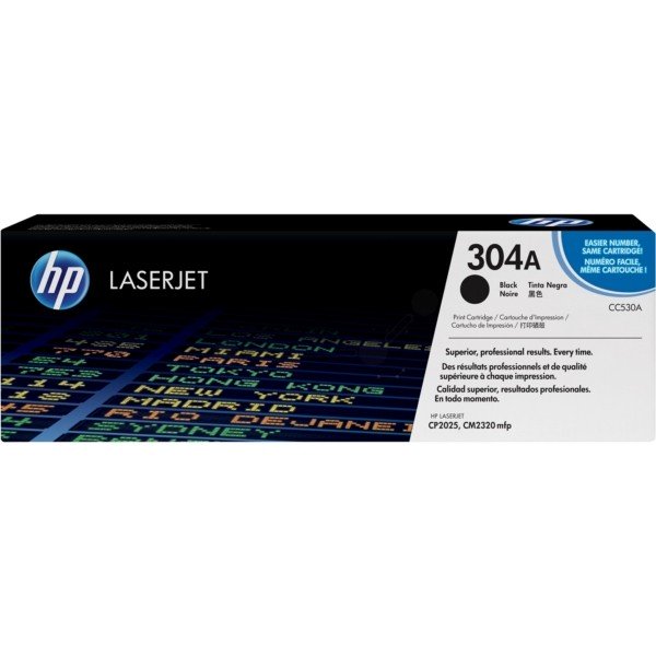 ORIGINAL HP CC530A / 304A - Toner noir