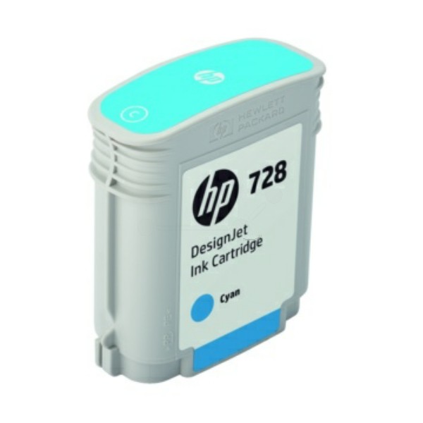 ORIGINAL HP F9J63A / 728 - Cartouche d'encre cyan