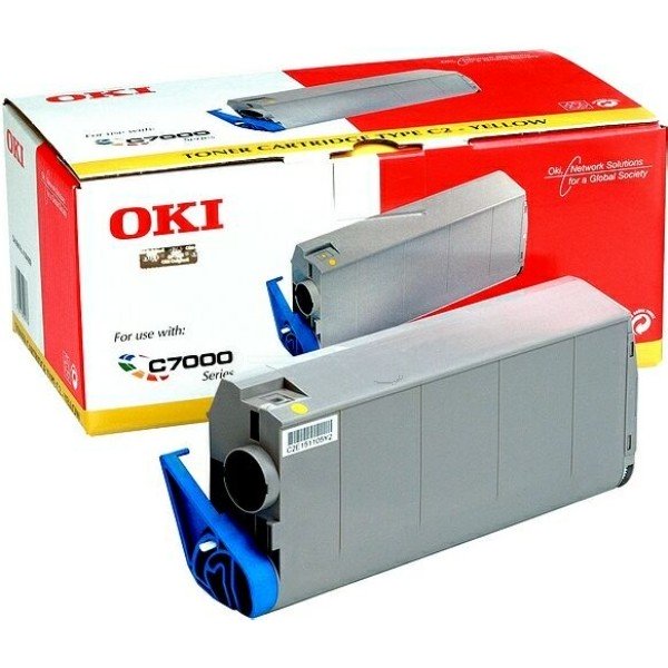 ORIGINAL OKI 41963005 - Toner jaune