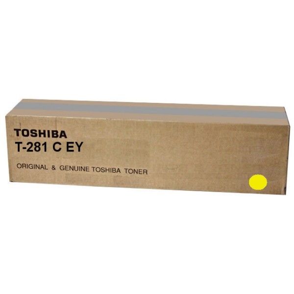 ORIGINAL Toshiba 6AK00000107 / T-281 C EY - Toner jaune