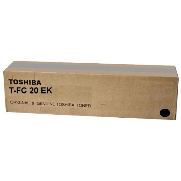 ORIGINAL Toshiba 6AJ00000066 / T-FC 20 EK - Toner noir