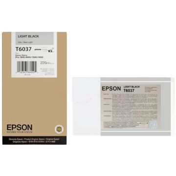 Cartouche d'origine Epson C13T603700 / T6037 - noire