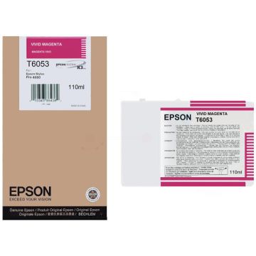 Cartouche d'origine Epson C13T605300 / T6053 - magenta