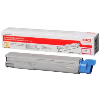 Toner d'origine OKI 43459329 - jaune